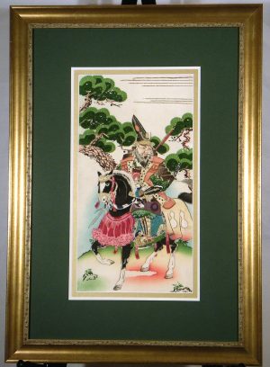 FRAMED ANTIQUE JAPANESE TEXTILES