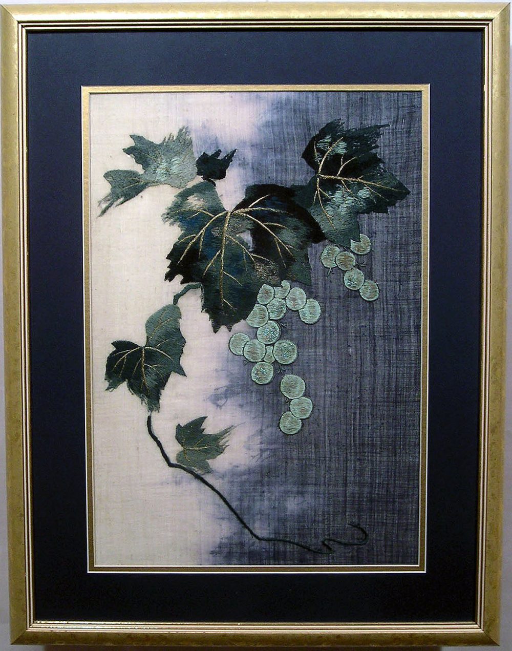FRAMED ANTIQUE JAPANESE TEXTILES (26)